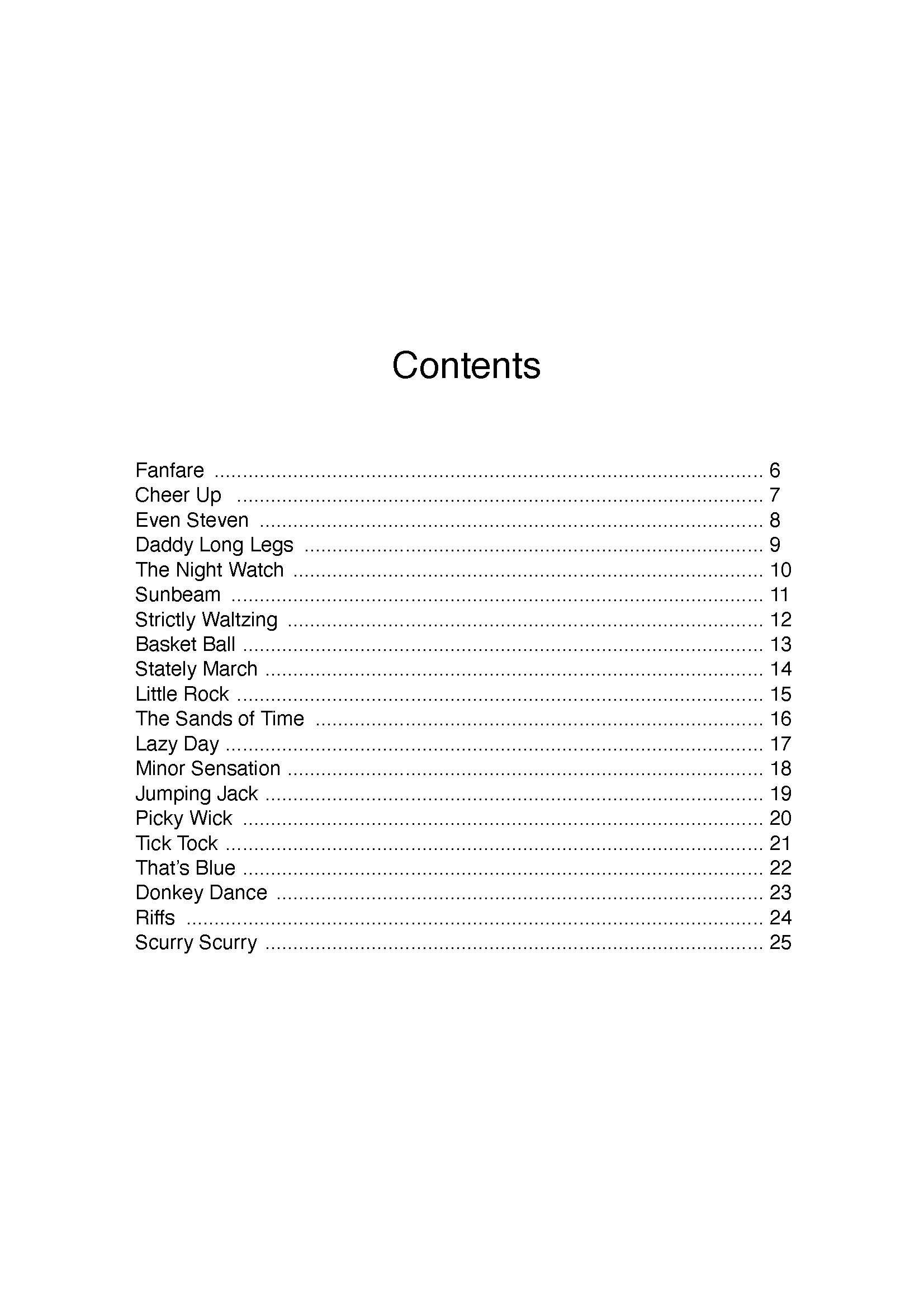 Contents